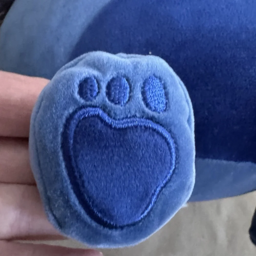 Squishmallows 12 Inch Dani Dark Blue Bigfoot Sasquatch Yeti Plush Stuffy 2022 - Picture 3 of 7